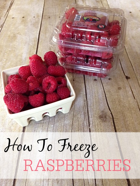 how to freeze raspberries