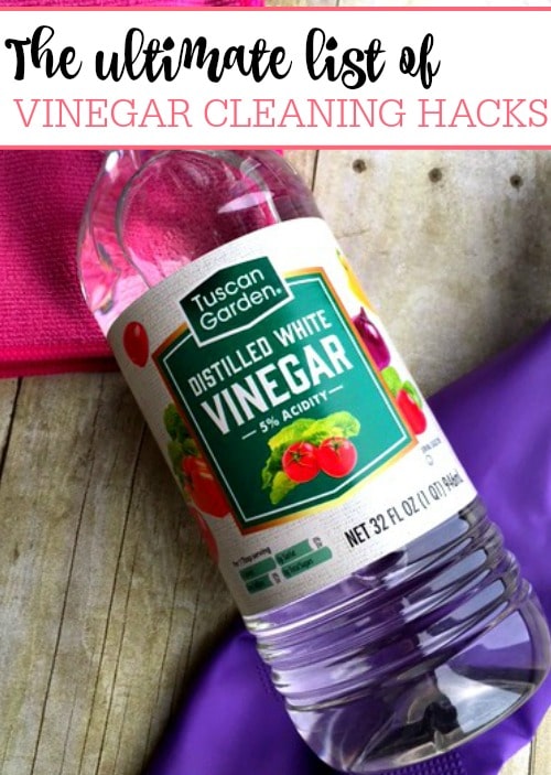 vinegar cleaning hacks